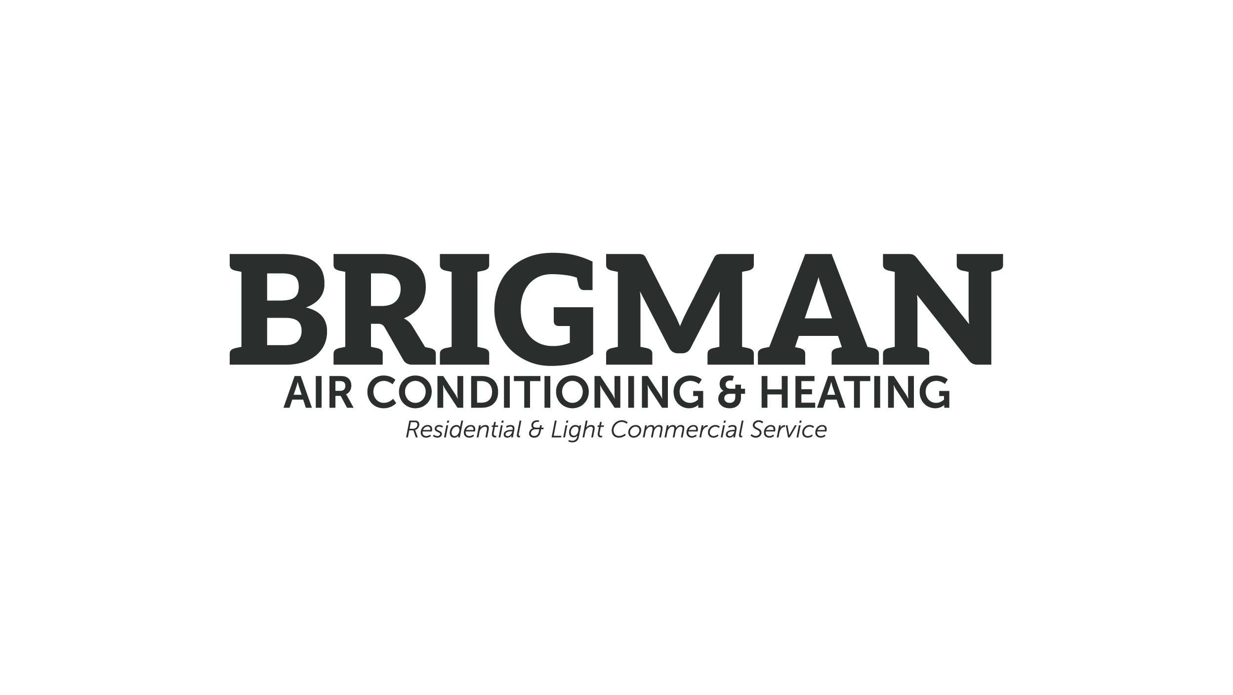 [BRIGMAN WORDMARK] 1-Color Light Background